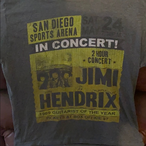 Jimi Hendrix Vintage 1969 Copy T-Shirt REALLY COOL - Picture 3 of 8